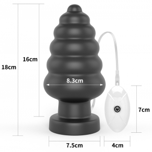 Plug Vibrant KING CRACKER 16 x 8cm