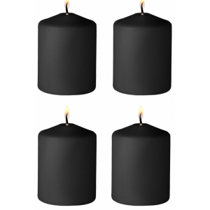 Lot de 4 bougies TEASE CANDLE Figue noire 24g