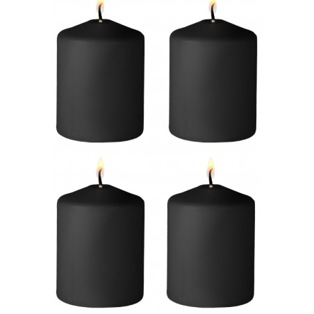 Lot de 4 bougies TEASE CANDLE Figue noire 24g