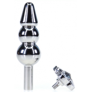Plug Bijou anal FLOWER 10 x 2.7cm
