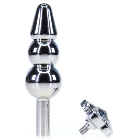 Plug Bijou anal FLOWER 10 x 2.7cm