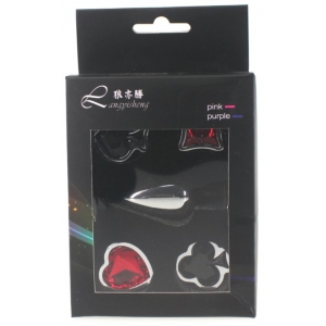 Plug Bijou POKER UP 6 x 2.7cm