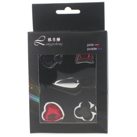 Plug Bijou POKER UP 6 x 2.7cm