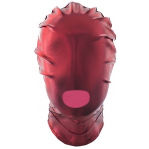 Cagoule SM Ouverture bouche Rouge
