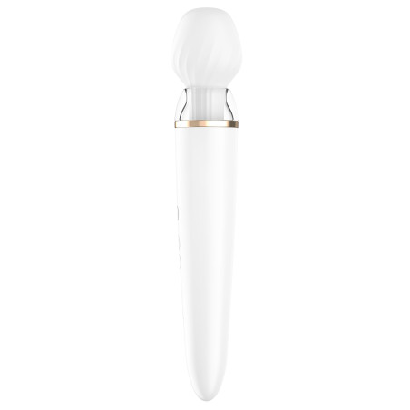 DOUBLE WAND-ER Satisfyer 33cm Blanc
