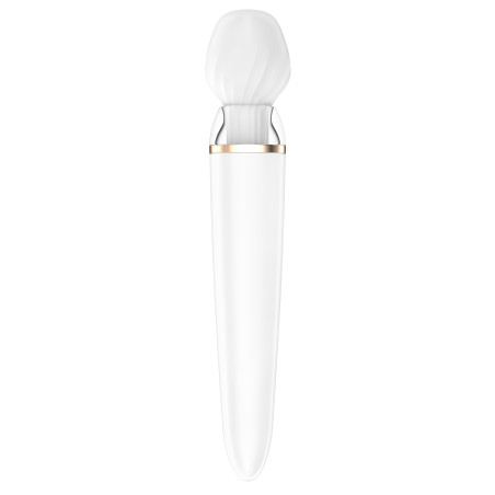 DOUBLE WAND-ER Satisfyer 33cm Blanc