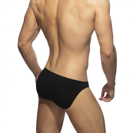 Slip Bikini Addicted COTTON Noir