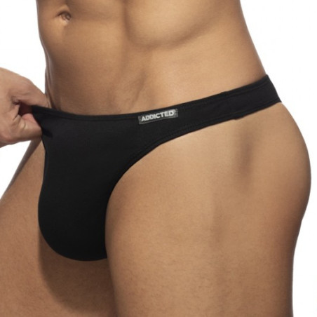 String Addicted COTTON Noir