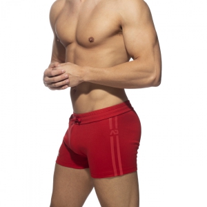 Short ZIP POCKETS SPORTS Rouge