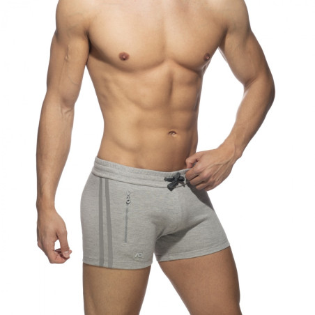 Short ZIP POCKETS SPORTS Gris