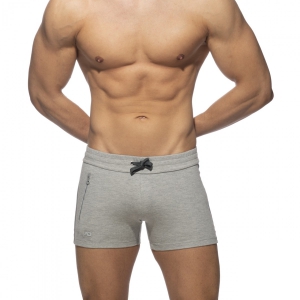Short ZIP POCKETS SPORTS Gris