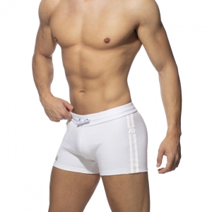 Short ZIP POCKETS SPORTS Blanc