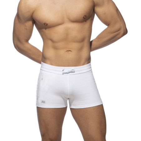 Short ZIP POCKETS SPORTS Blanc