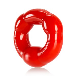 Cockring Oxballs Thruster couleur rouge pour serre le pénis