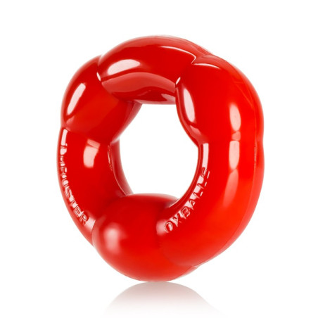 Cockring Oxballs Thruster couleur rouge pour serre le pénis