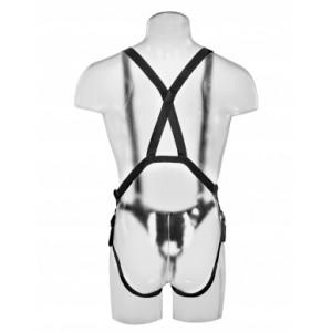 Gode ceinture suspension Hollow Strap Flesh 22 x 6.5 cm