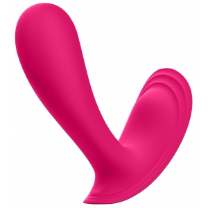 Stimulateur connecté Satisfyer TOP SECRET 9 x 3cm Rose