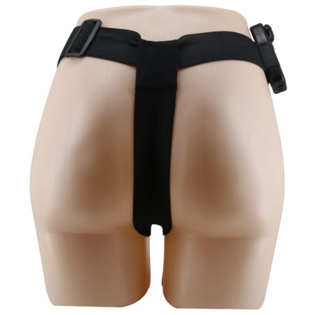 Double Gode ceinture vibrant PASSION DUAL 14 x 4cm