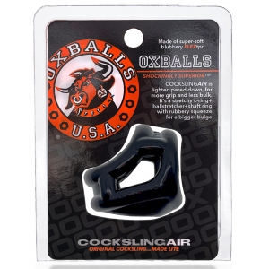 Ballstretcher souple Oxballs COCKSLING AIR Noir