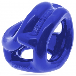 Ballstretcher souple Oxballs COCKSLING AIR Bleu