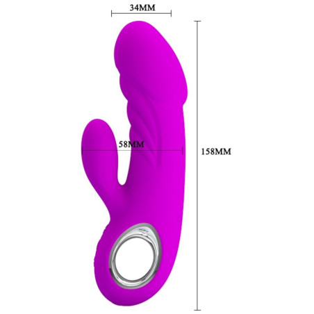 Vibro Rabbit ANSEL Pretty Love 16 x 3.4cm
