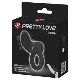 Cockring Vibrant COBRA Pretty Love One Push 2