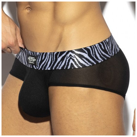 Slip Push Up ZEBRA Noir