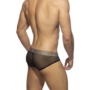 Slip SNAKE NET Noir