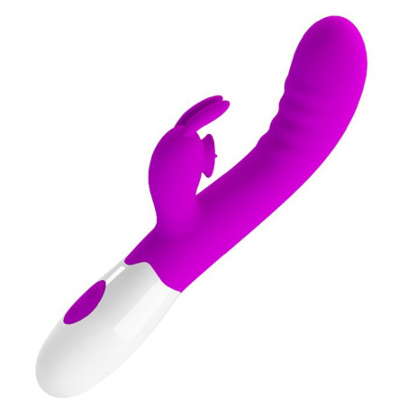 Vibro Rabbit CERBERUS Pretty Love 21cm Violet