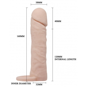 Gaine pour pénis SLEEVY 15 x 3.8cm