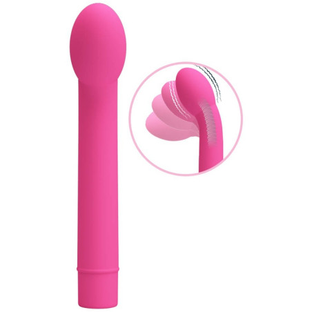 Vibro Point G LOGAN Pretty Love 16 x 3cm Rose