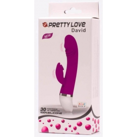 Vibro Rabbit DAVID Pretty Love 20cm 2