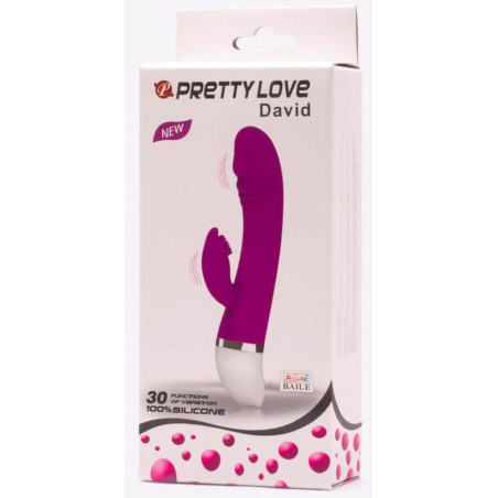 Vibro Rabbit DAVID Pretty Love 20cm
