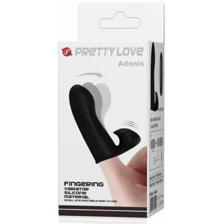 Doigt Vibrant ADONIS Pretty Love Noir