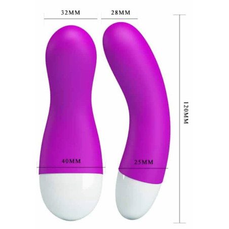 Stimulateur de clitoris IAN Pretty Love 12cm Violet