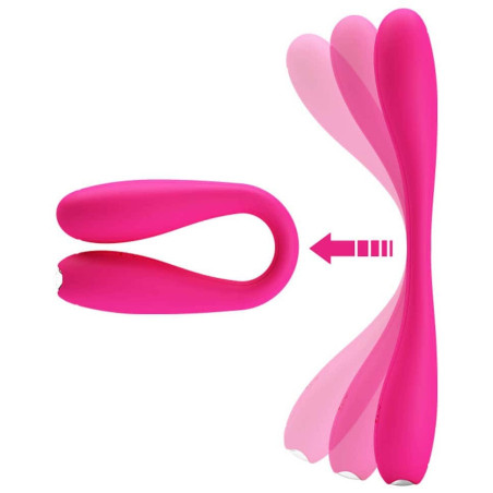 Vibro YEDDA Pretty Love17 x 2.7 cm  Rose