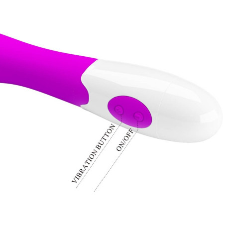 Stimulateur Point G ELEMENTAL 12 x 3.5cm Rose
