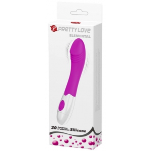 Stimulateur Point G ELEMENTAL 12 x 3.5cm Rose