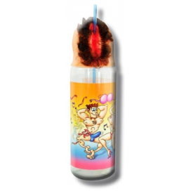 Biberon Vulve avec paille 750ml