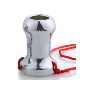 Plug Tunnel en métal BUTT OPEN M 5 x 4cm