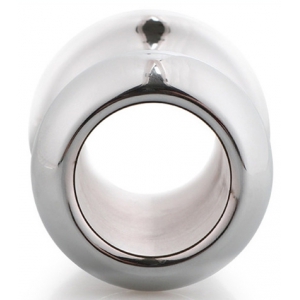 Plug Tunnel en métal BUTT OPEN M 5 x 4cm