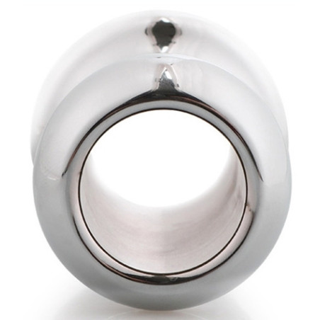 Plug Tunnel en métal BUTT OPEN M 5 x 4cm