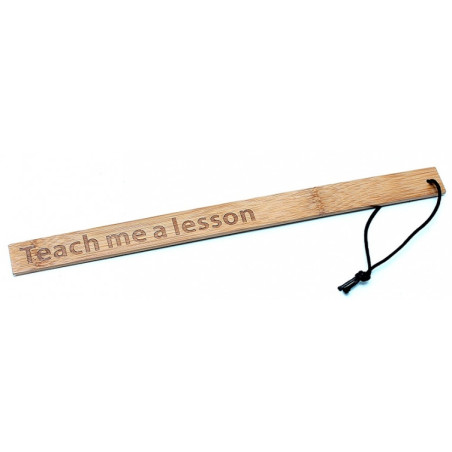 Paddle en bambou TEACH ME A LESSON 40cm