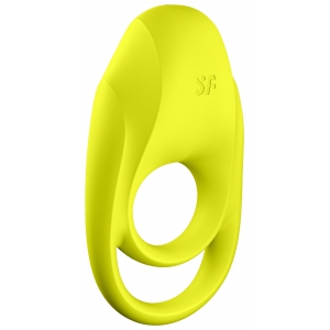 Cockring Vibrant Satisfyer SPECTACULAR DUO Jaune