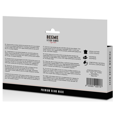 Masque SM BEGME Noir