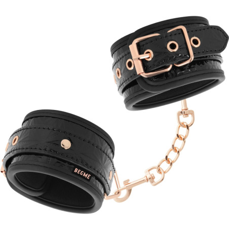 Menottes de poignets BEGME Noires