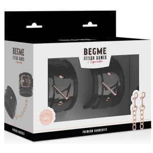 Menottes de poignets BEGME Noires