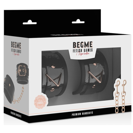 Menottes de poignets BEGME Noires