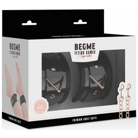 Menottes de chevilles BEGME Noires 2