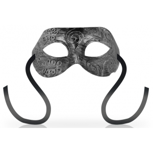 Masque OHMAMA Motifs grecs Argent